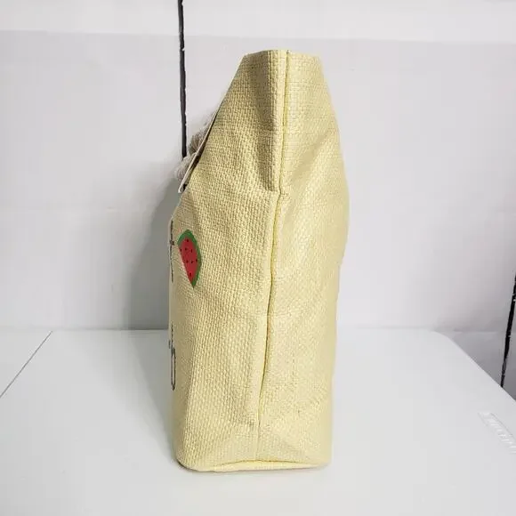 Cruise Club "Do Not Disturb" Straw Beach Bag Tote - Picture 9 of 10